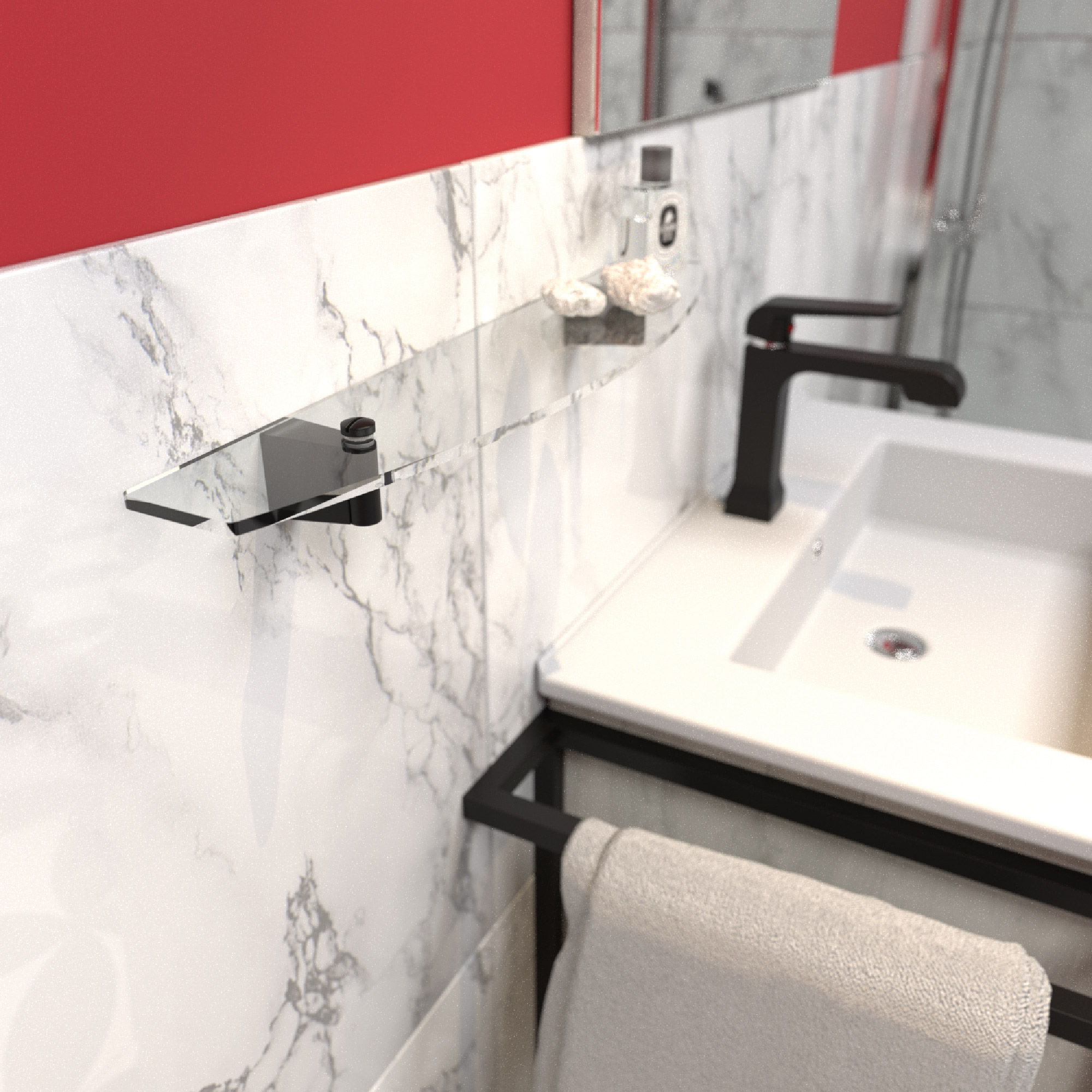 Полка стеклянная FIXSEN Trend (FX-97803)