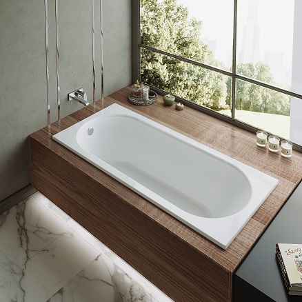 Ванна акриловая ALEX BAITLER BAIKAL 150*70  белая 