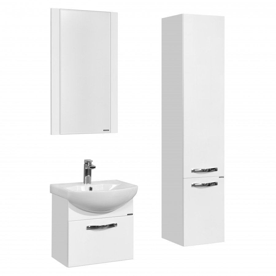 Тумба АРИЯ 50, подвесная, бел. (под раковину СМАЙЛ 50)