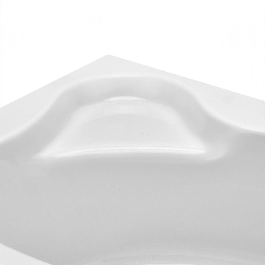ЭДЕРА Ванна акриловая 170х110 см., левая, без монтажного комплекта, САНТЕК