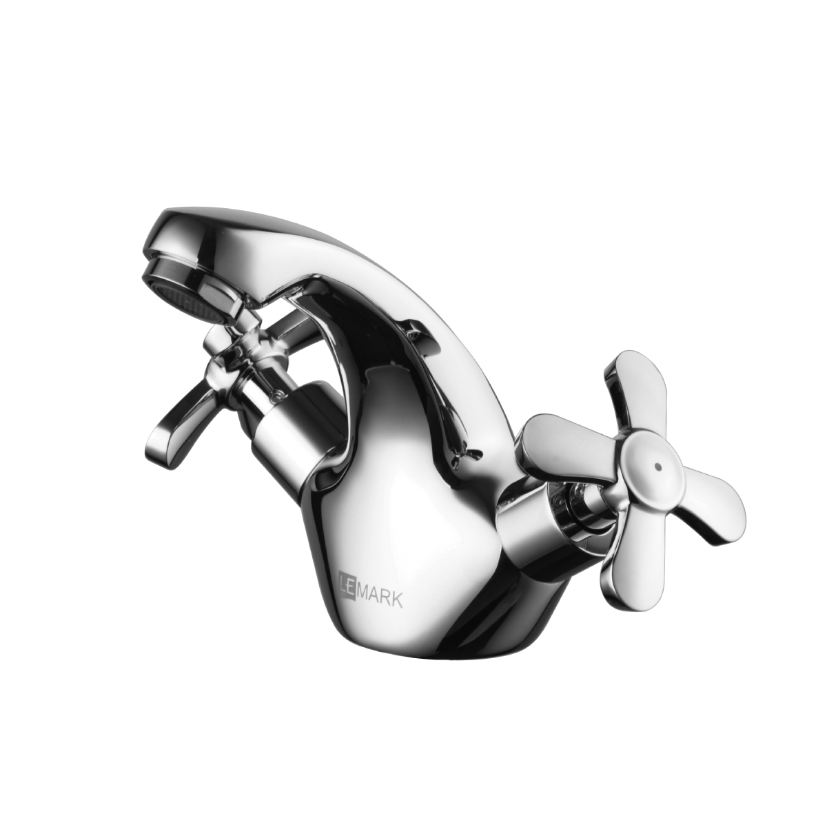 Partner Смеситель для раковины, монолит.излив 94мм, р/ДВ, хром, LM, LM6546C