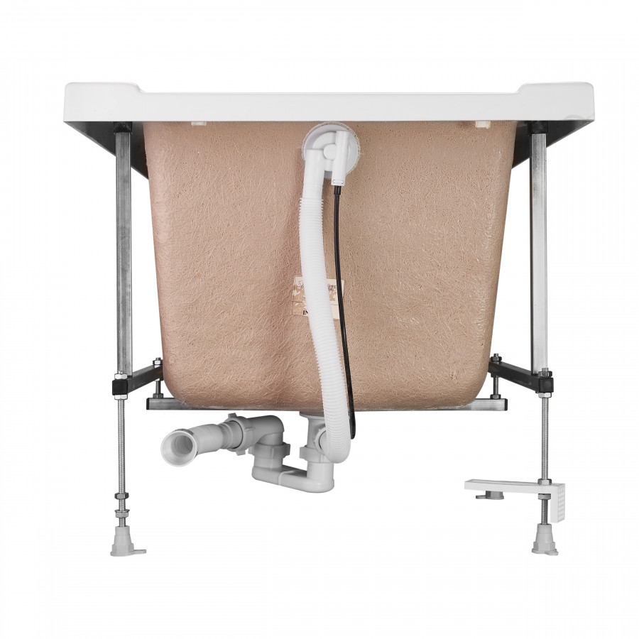 САНТОРИНИ Ванна акриловая 160х70 см., без монтажного комплекта, САНТЕК