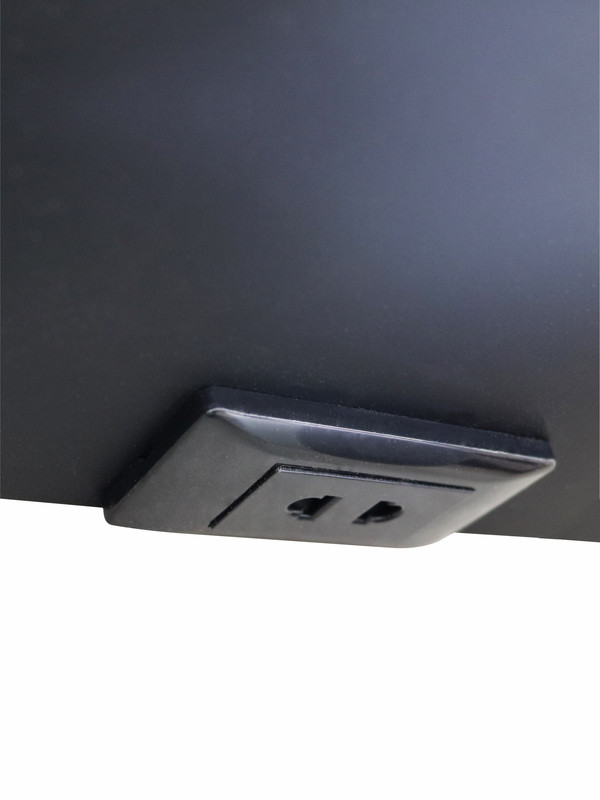 Зеркало-шкаф Eltoro black LED 760х850