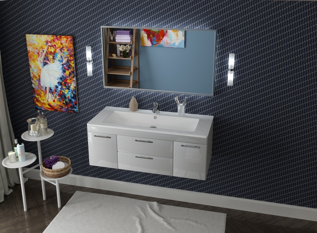 Раковина KIROVIT Оскар 1050 мебельная белый (Вн Крв36) 4640021064740