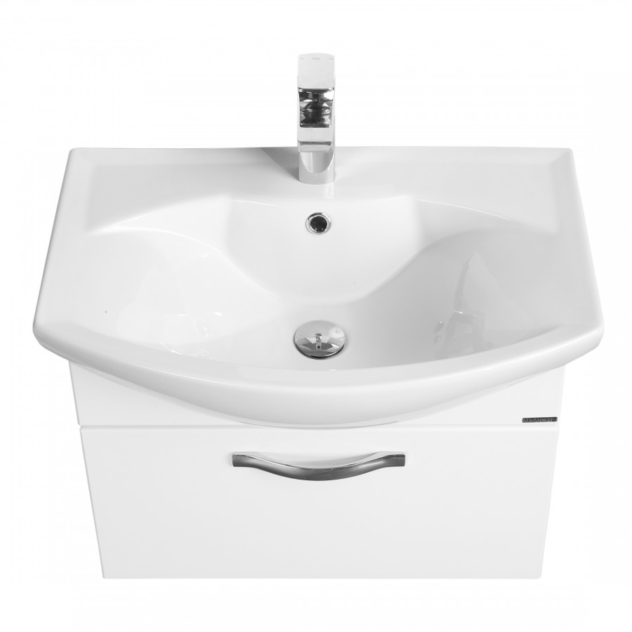 Тумба АРИЯ 65, подвесная, бел. (под раковину СМАЙЛ 65)