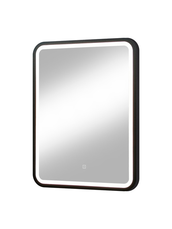 Зеркало Enjoy Black Led 600x800