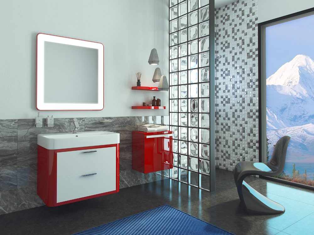 Раковина KIROVIT Олимпия 800 мебельная белый (Вн Крв18) 4640021061091