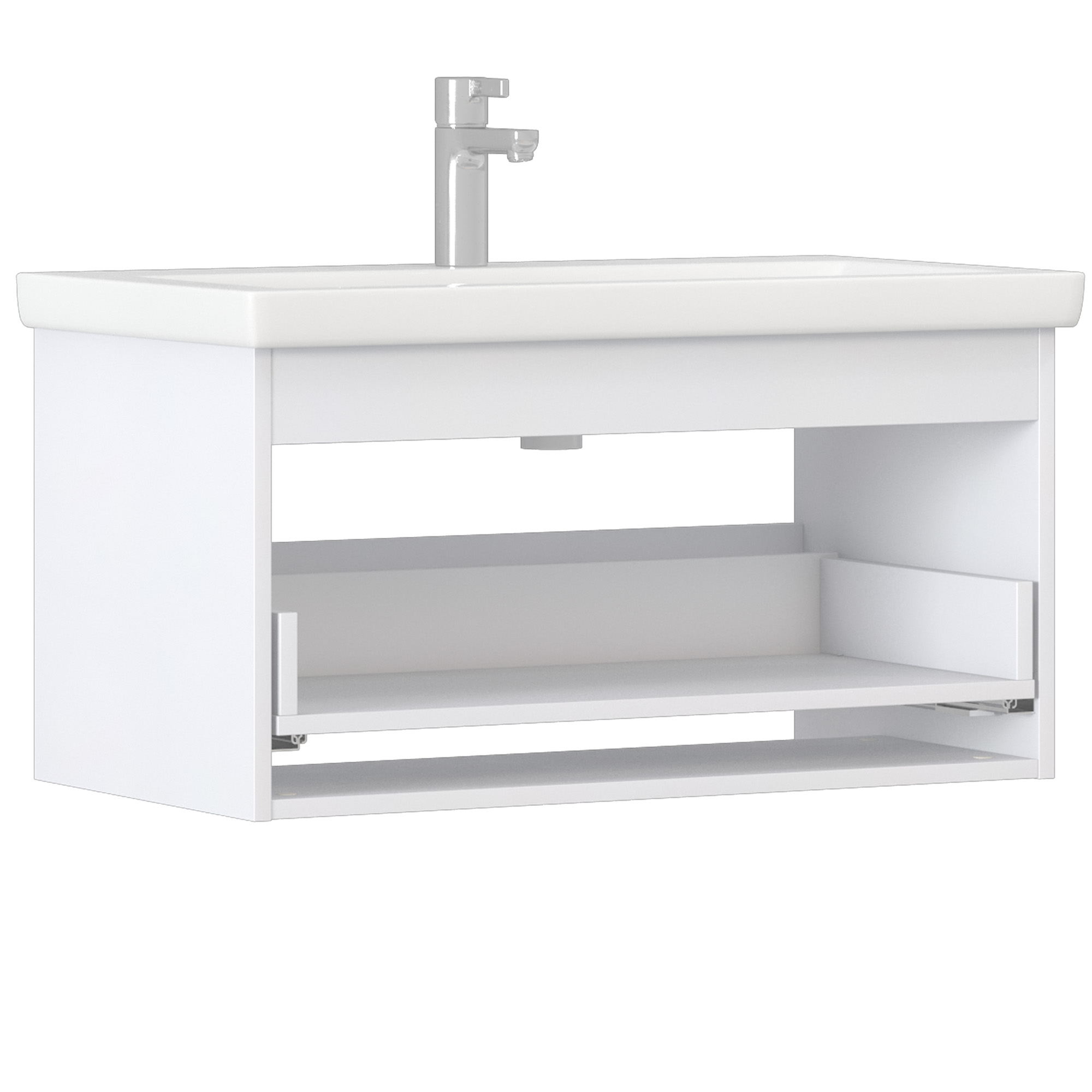 Корпус тумбы VIGO Neo, Glem, Finlay, Cross 800-0-1 (Como) подвесной белый (249)