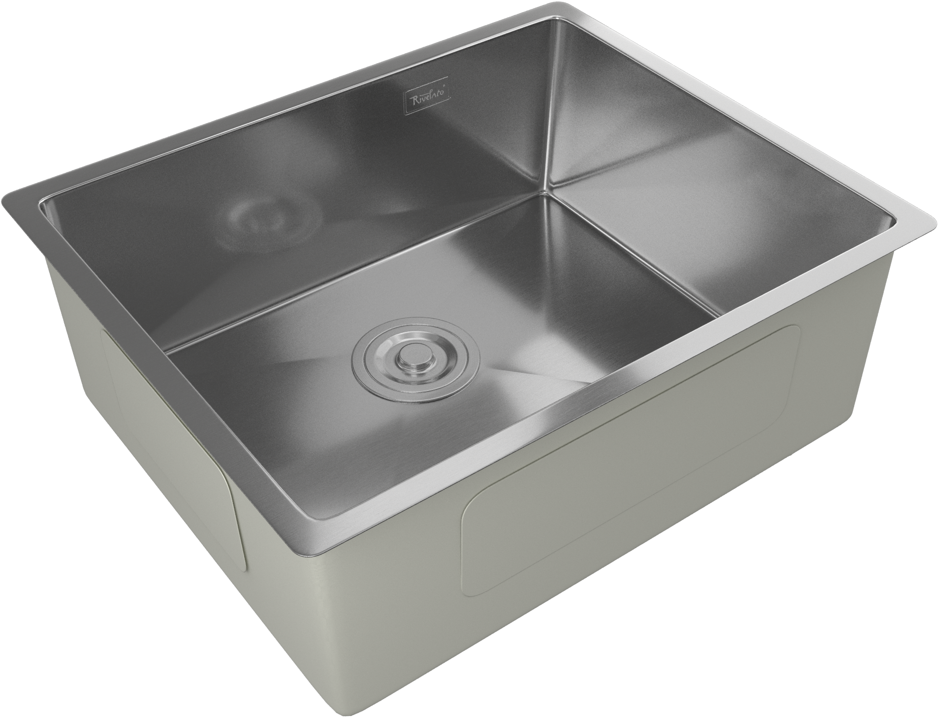 Rivelato Rinox 5444 UN Мойка нерж.сталь 1 чаша 540*440*200 мм арт.5444 UN