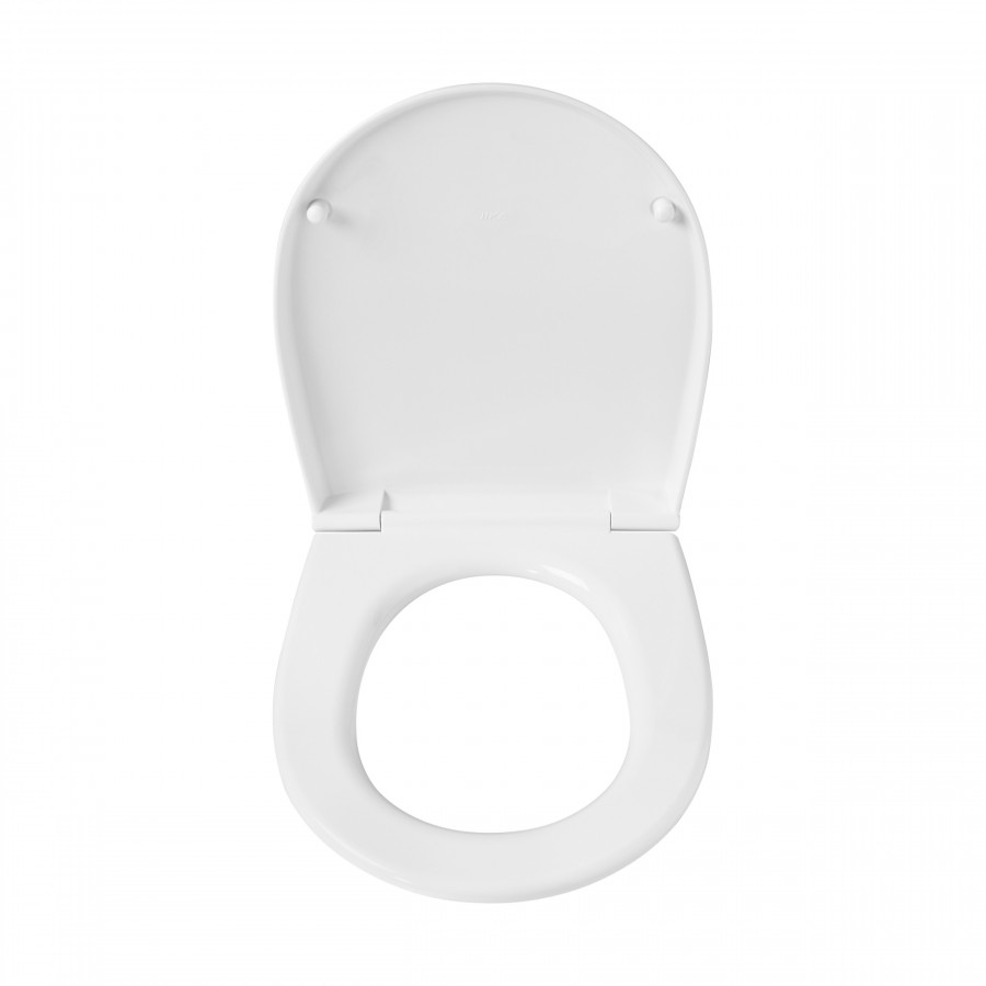 ERA Сиденье с крышкой полипропилен, с металл. петлями. JIKA