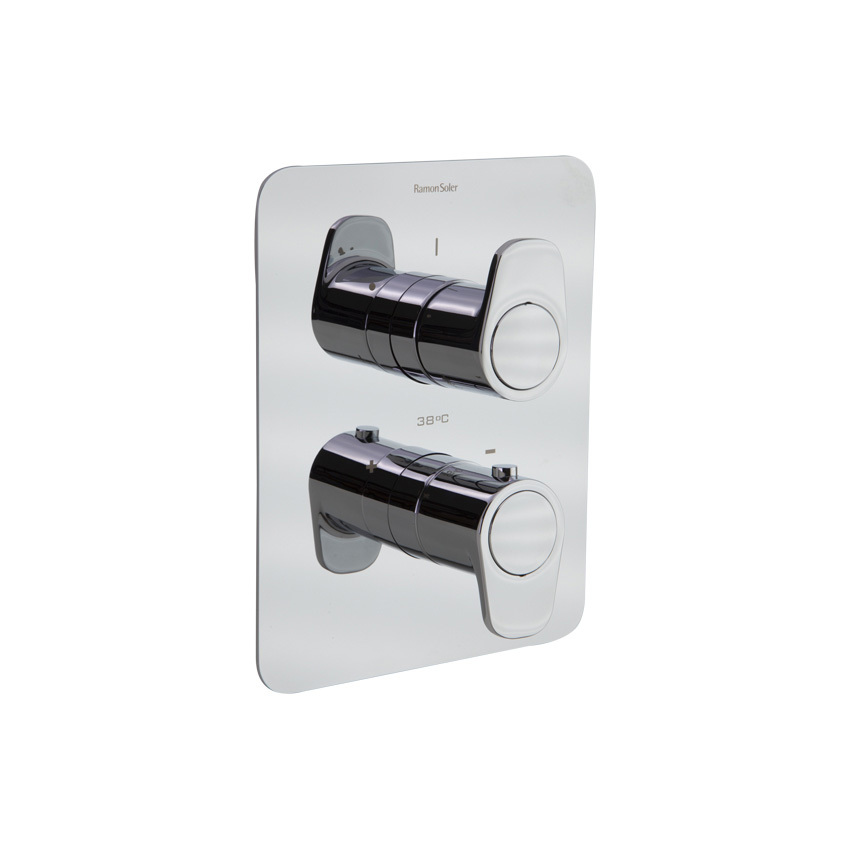 Встраиваемый термостатический смеситель для душа ALEXIA 3687S на 2 выхода