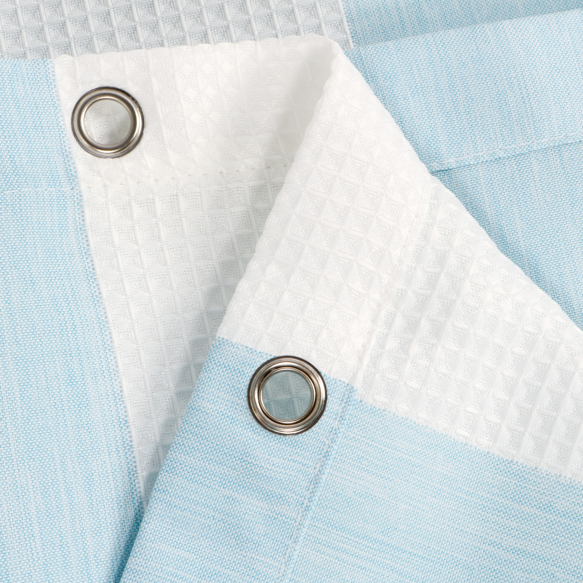 Шторка для ванной Fixsen Vafel, голубая FX-5020C