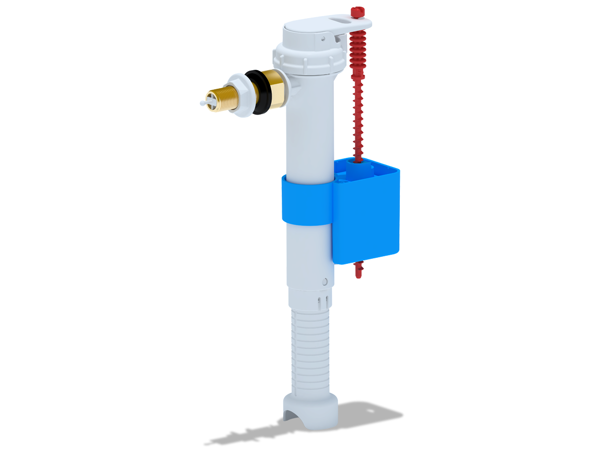 Арматура боковая 3/8" латунь, ANI PLAST