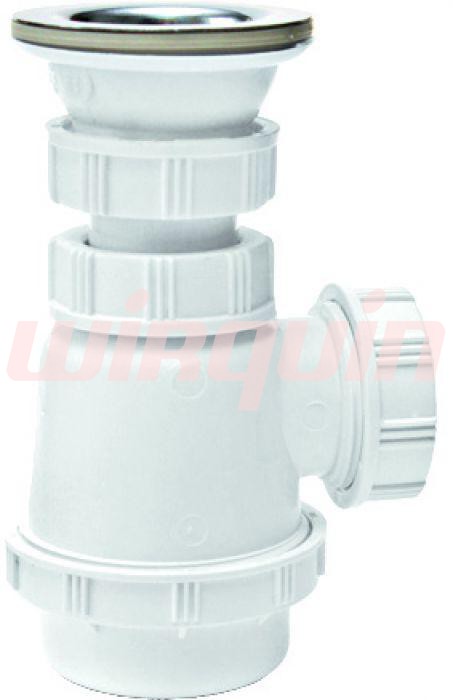 Сифон 1¼ x 32 мм c выпуском для биде и умывальников 