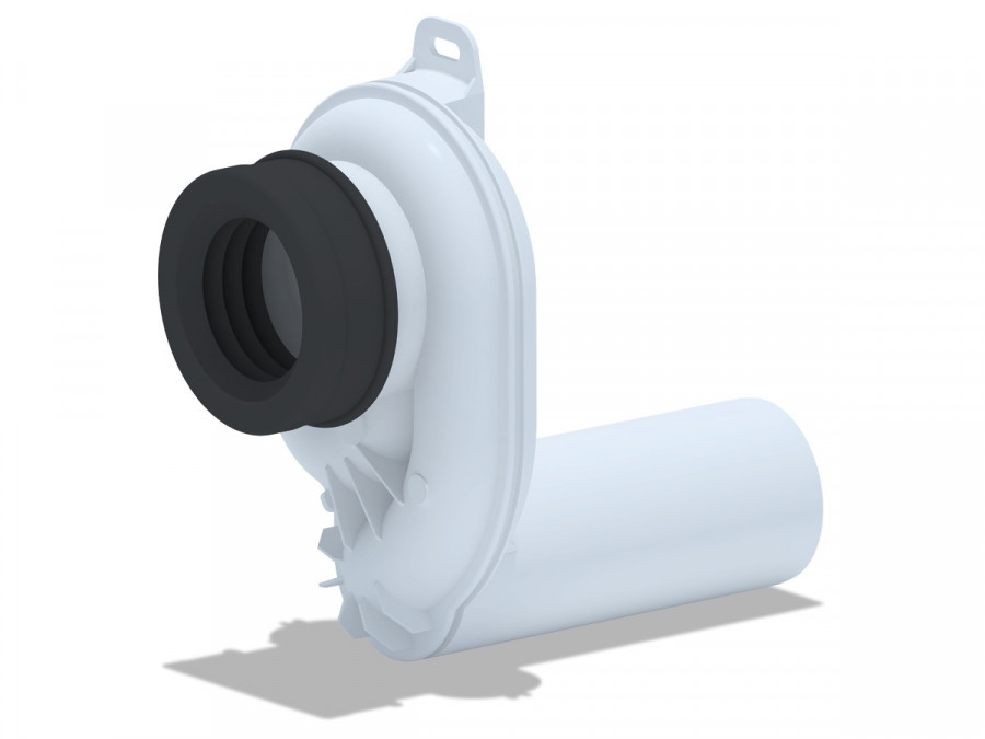 ГАЛА Сифон для писсуара горизонтальный, САНТЕК