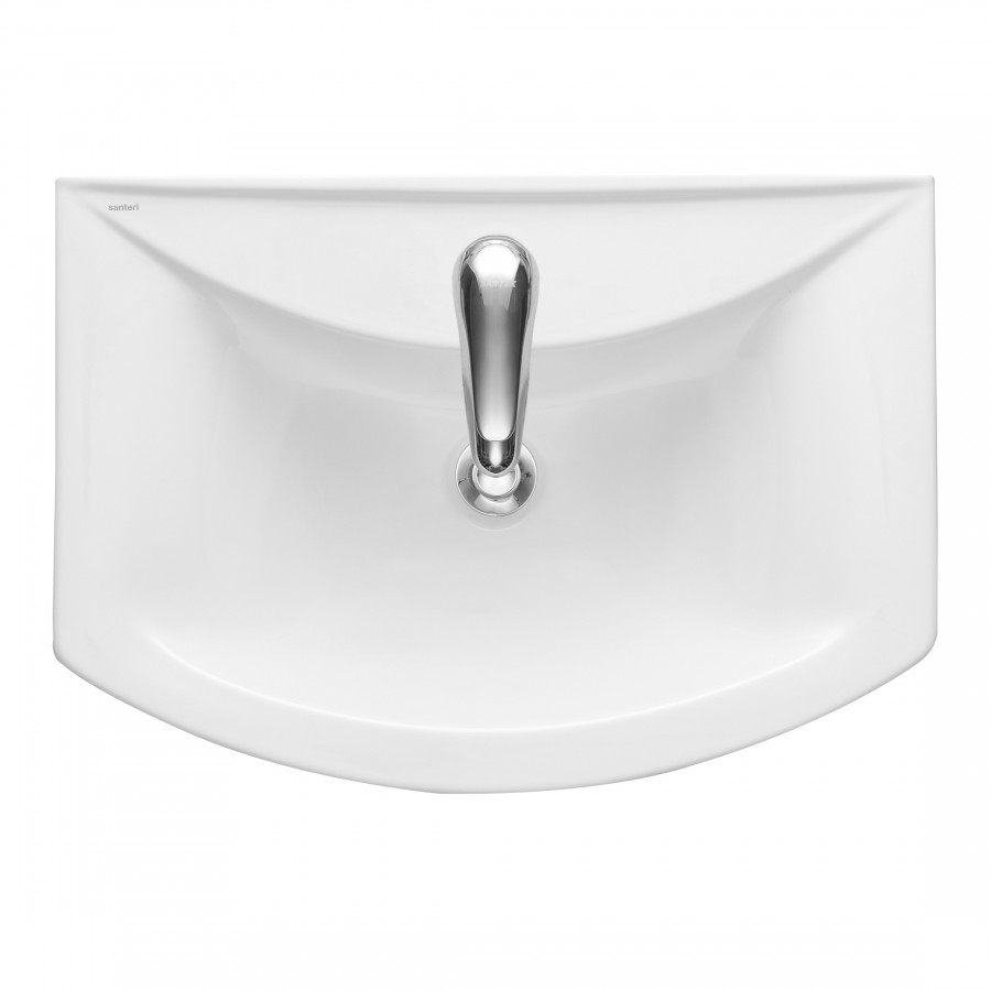 Умывальник мебельный "Грация" 60 см. с отв., 1 сорт SANTERI