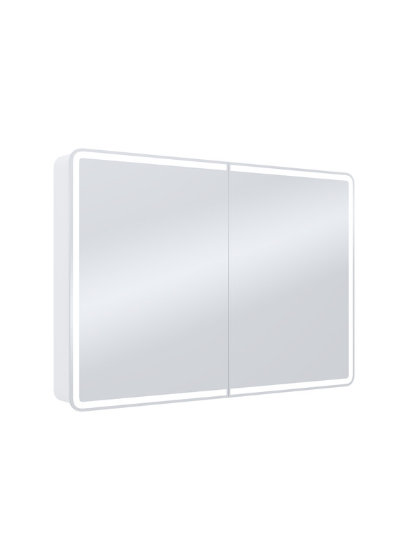 Зеркало-шкаф Avenue Led 1200х800 с датчиком движения и розеткой