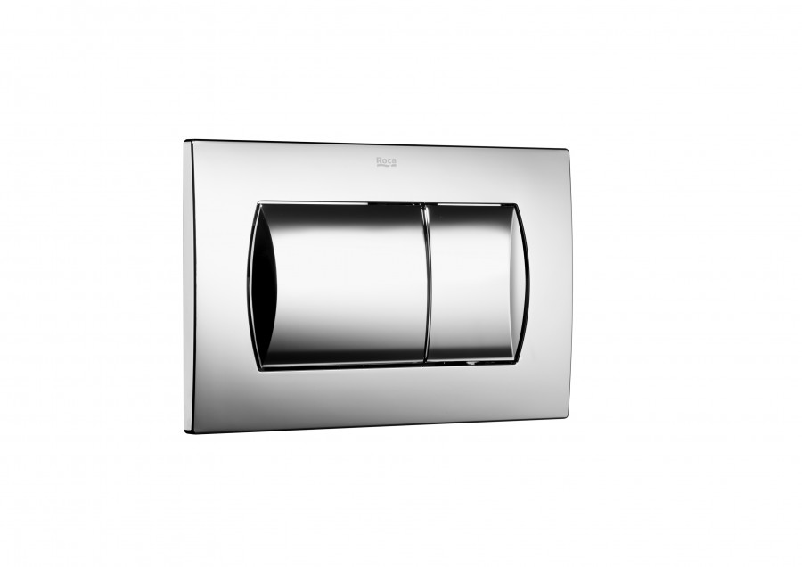 In-Wall Клавиша для инсталляции, двойная 62B, хром глянец. ROCA