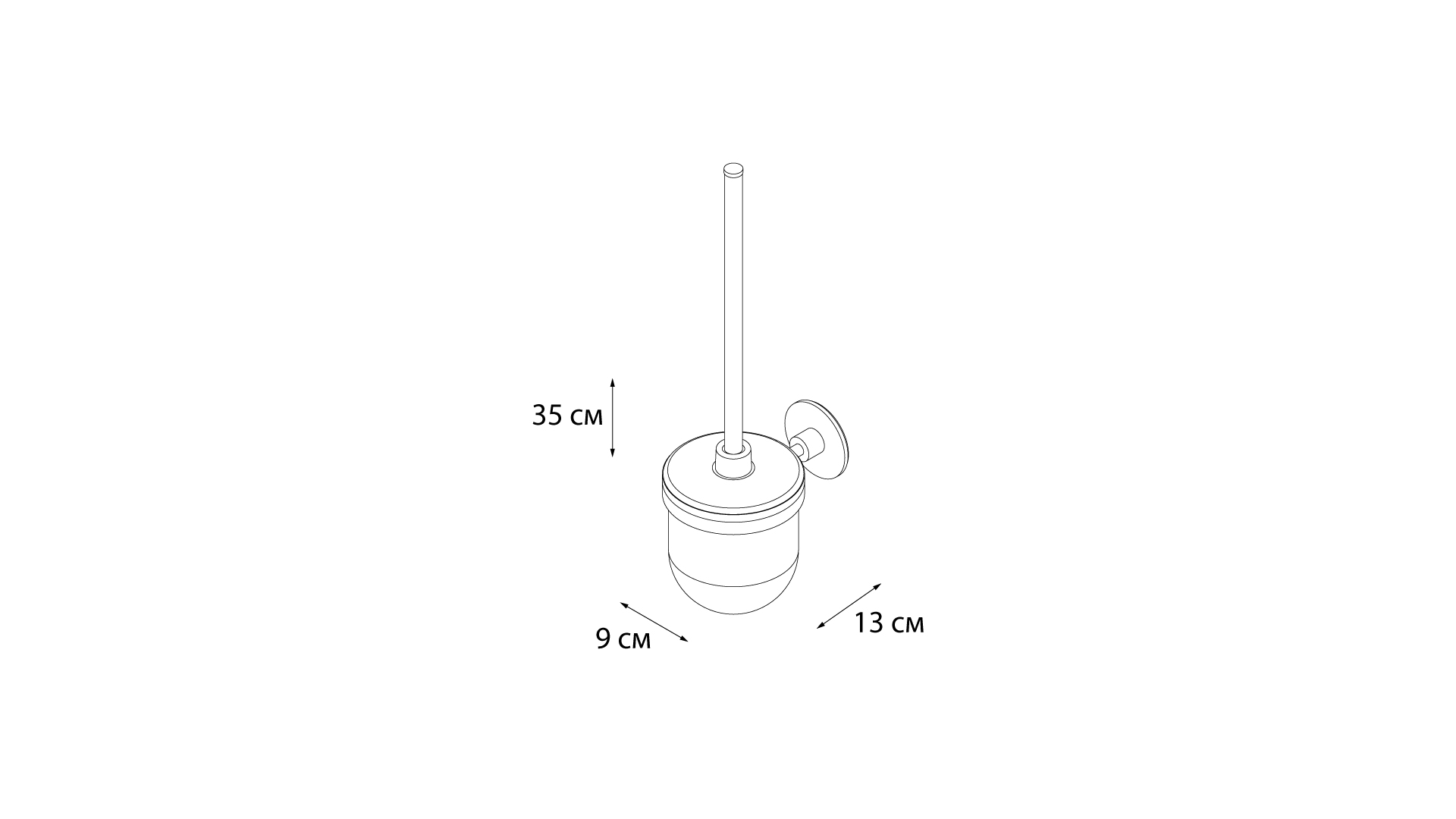 Ерш настенный FIXSEN Round (FX-92113)