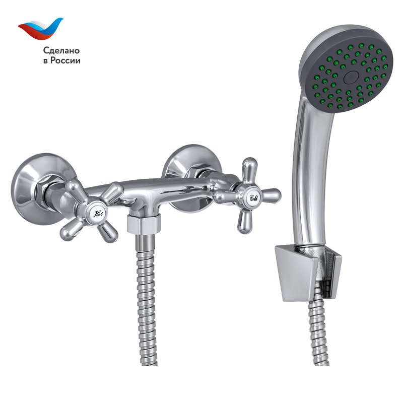 Смеситель для душа СЛАВЕН Прораб СЛ-ДВ-О40 хром