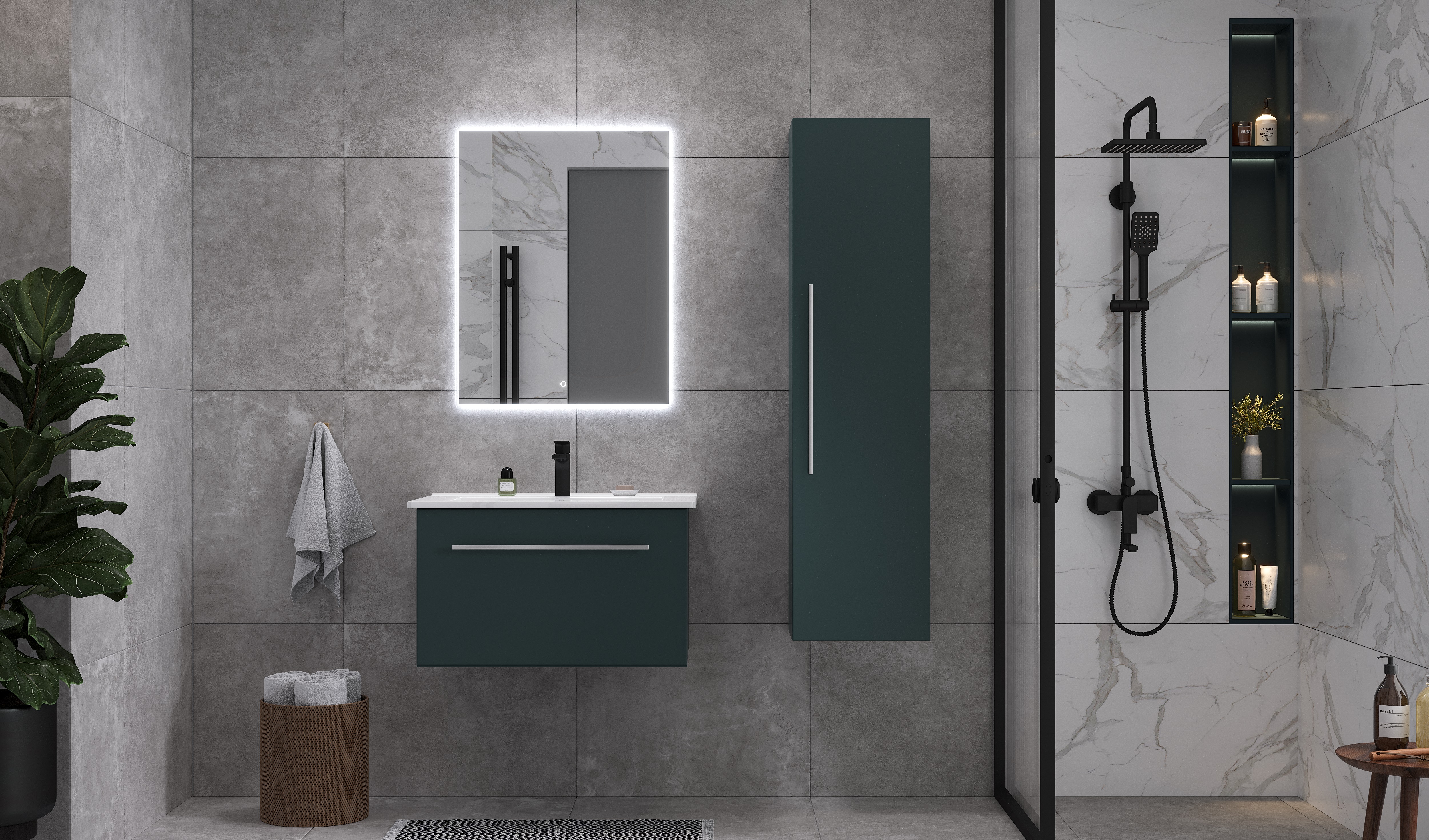 Шкаф VELVEX Posse 400 навесной верде