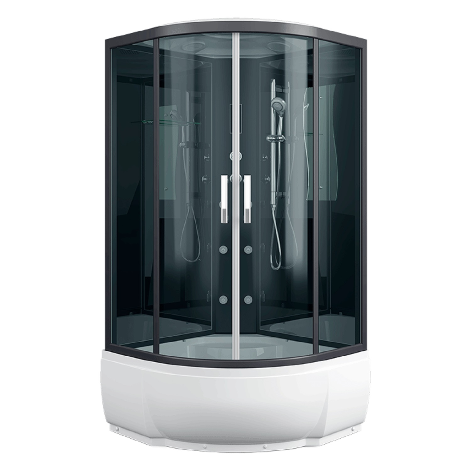 Душевая кабина ERLIT 57 серия ER5709TP-C24-RUS тонированное стекло