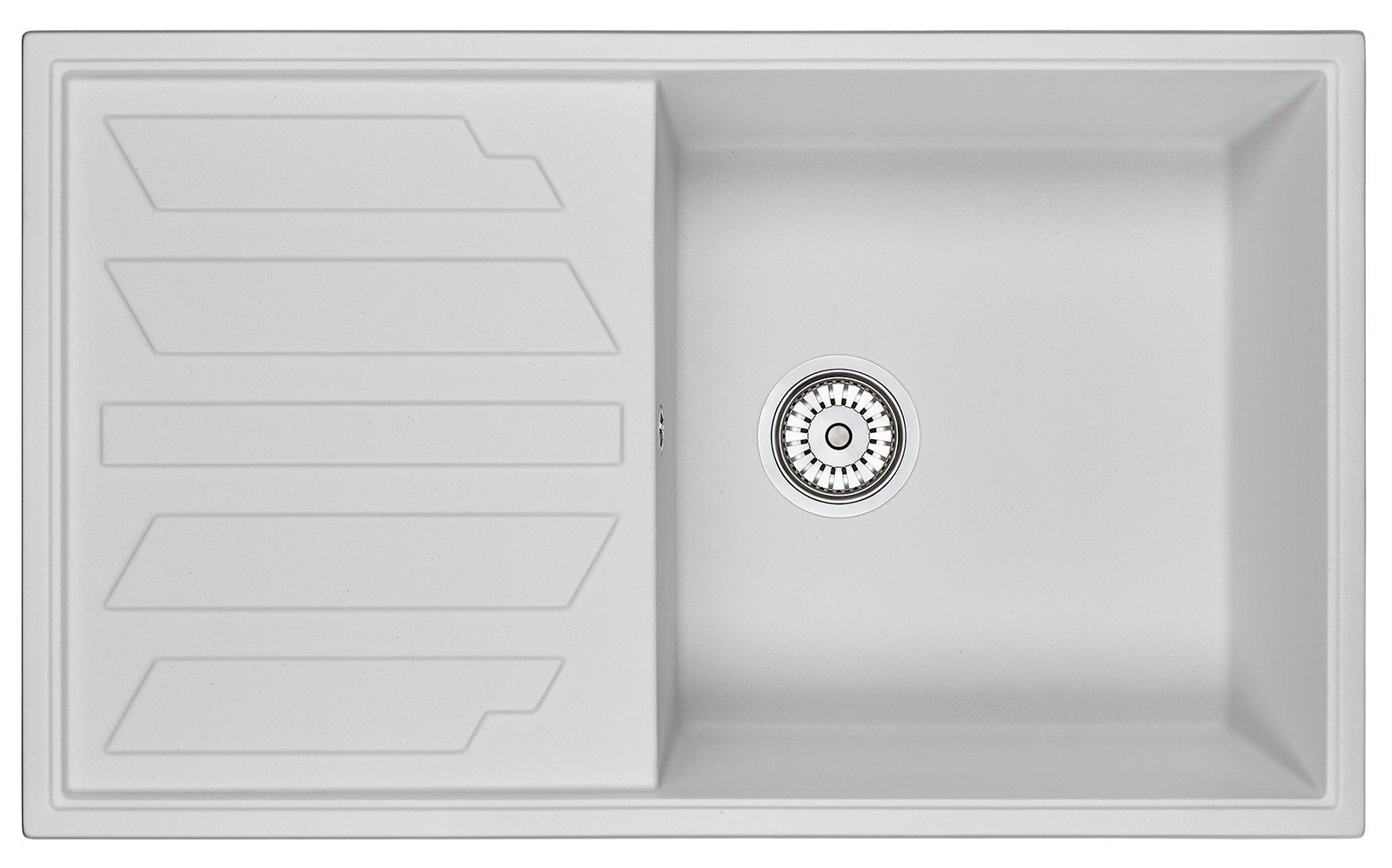 Кухонная мойка GRANULA (8601, АРКТИК)