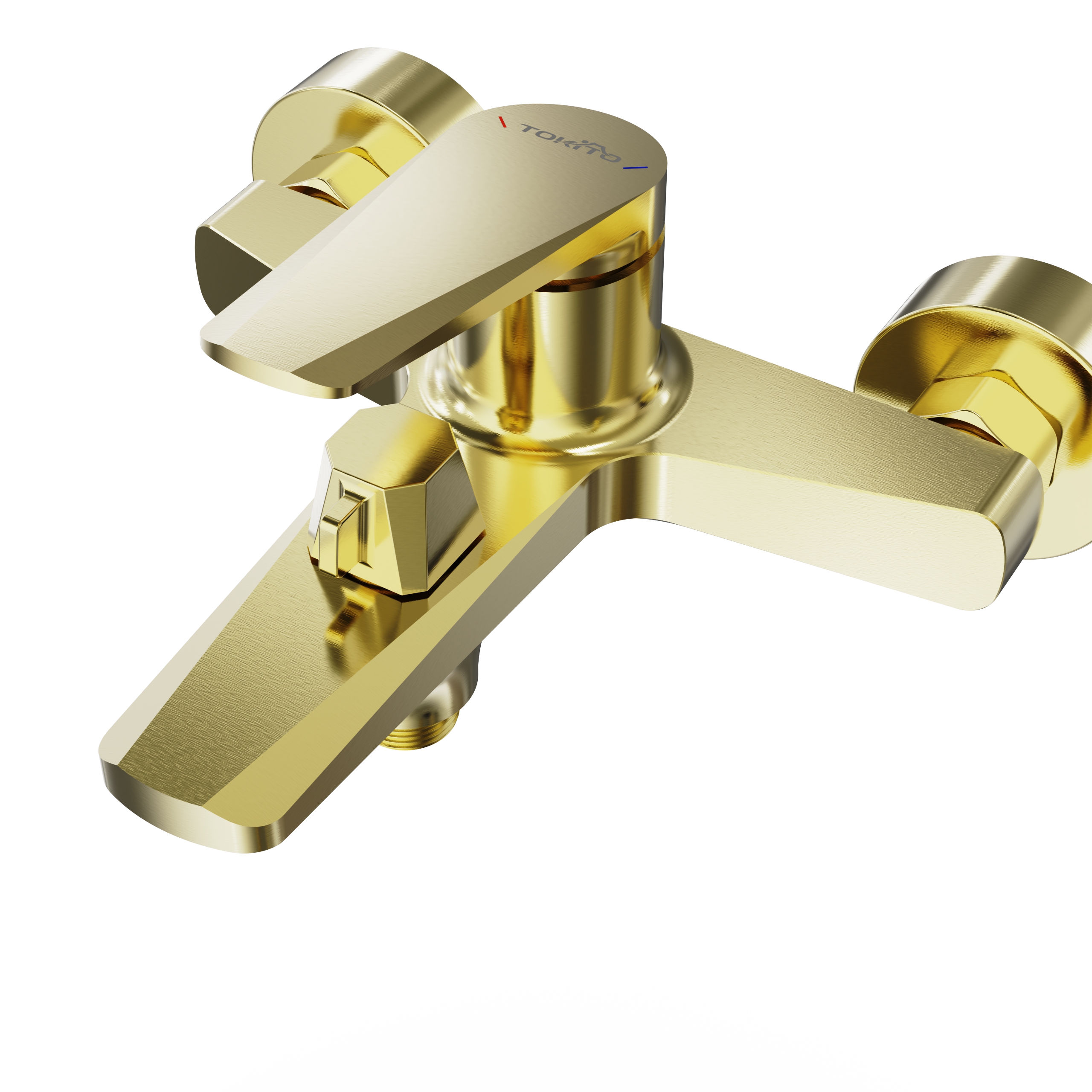 Смеситель для ванны TOKITO KIN брашированное золото (TOK-KIN-1014)