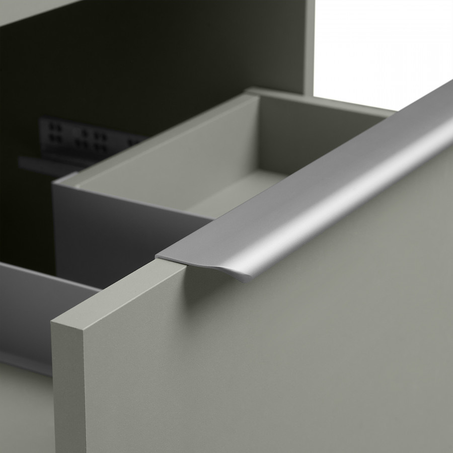 Тумба-умывальник ХОУП 40, 1 дв., подвесная, хаки (под раковину МИРАНДА 40)