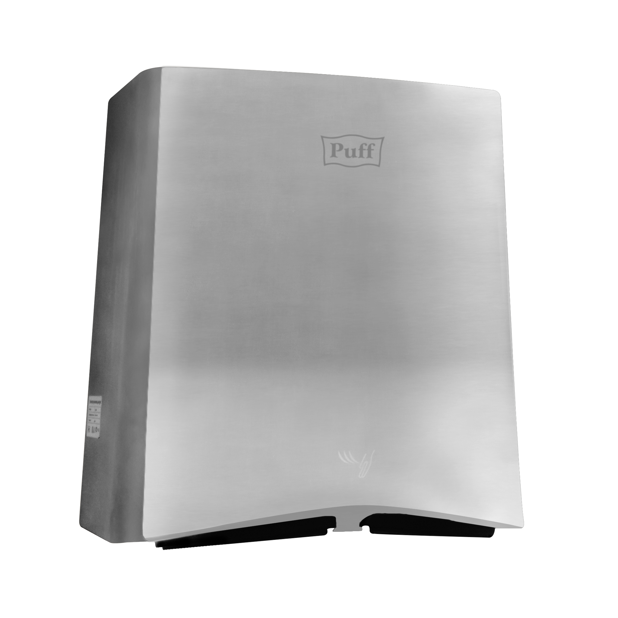 Электросушитель для рук PUFF-8835 высокоскоростной, антивандальный, хром 2 кВт (1401.386)