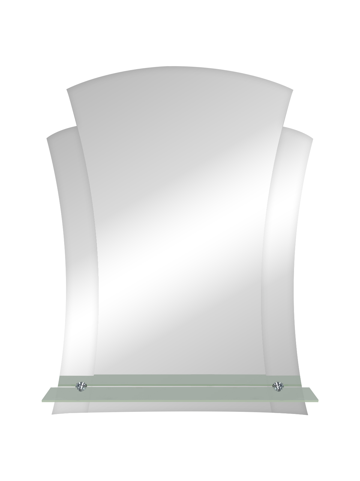 Зеркало Лотос 480х550