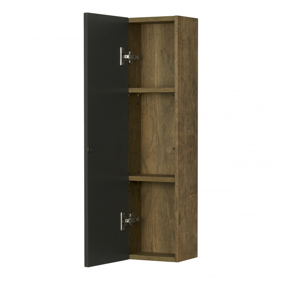 Шкаф ТЕРРА 24, подвесной, дуб кантри, антрацит