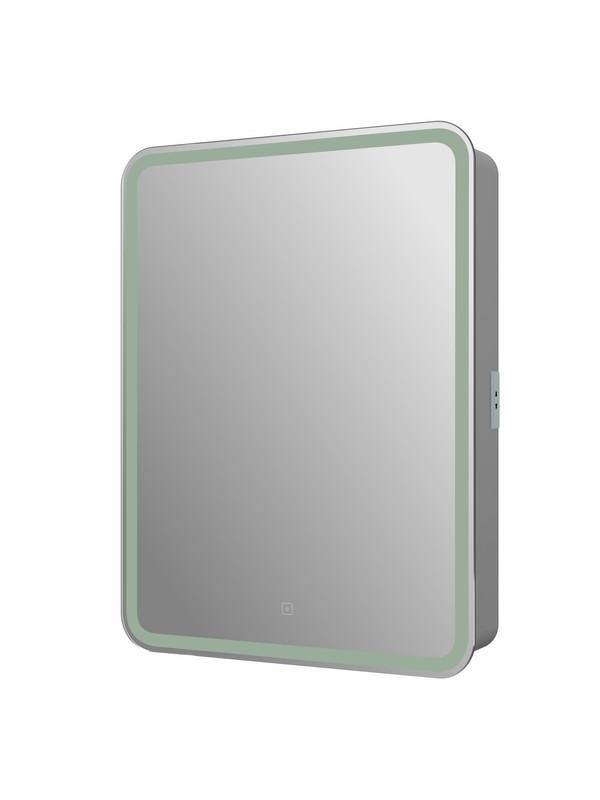 Зеркало-шкаф Elliott LED 600х800 левый с розеткой