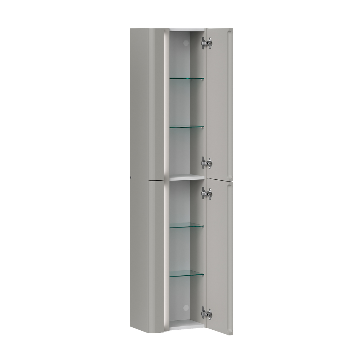 Пенал EQUIL Elegante 36.R  подвесной амарок/белый