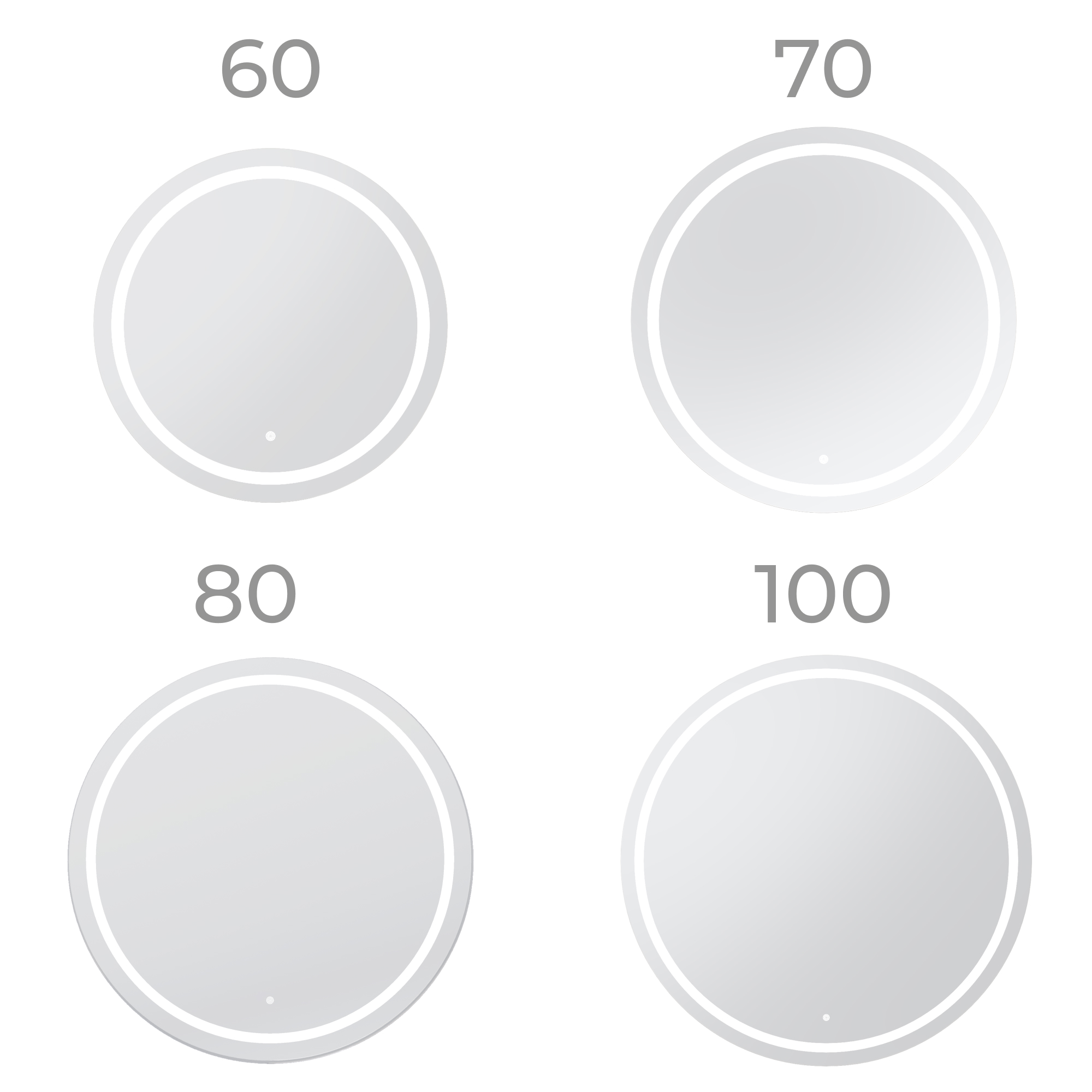 Зеркало с подсветкой VIGO Holly Classic 700