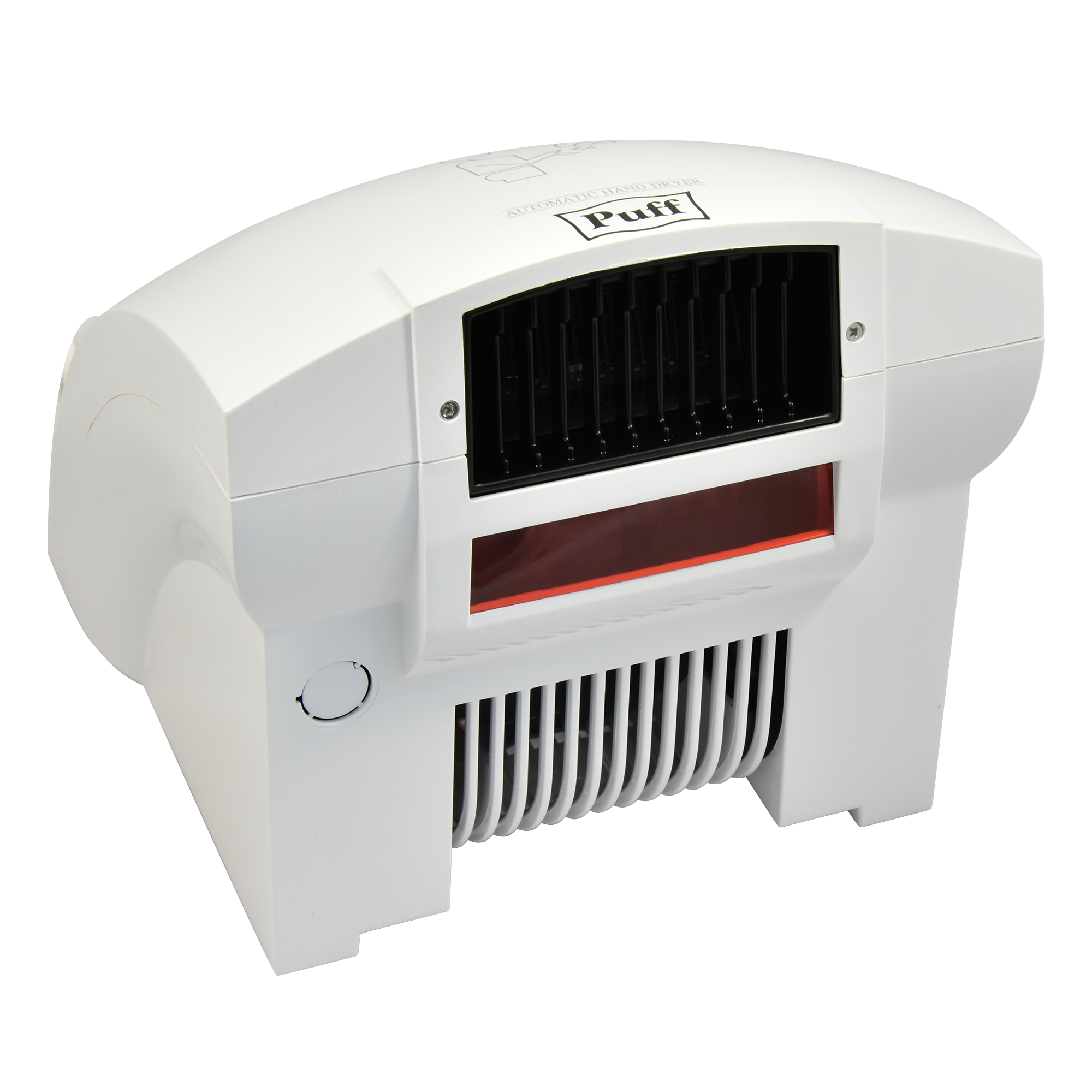 Электросушитель для рук PUFF-8975 высокоскоростной, белый 1,2 кВт (1401.329)