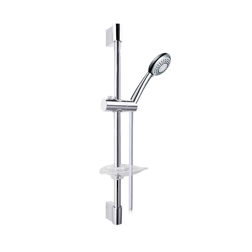 Душевая штанга с душевым комплектом из ABS-пластика 982402AS