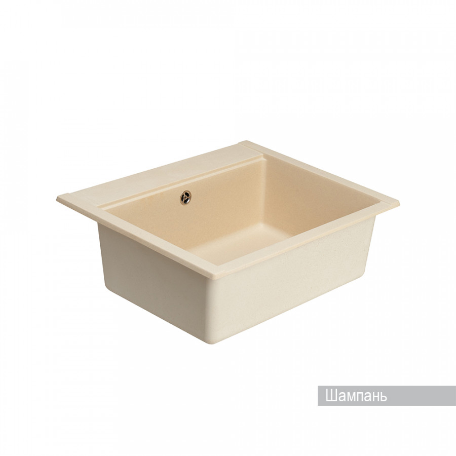 Мойка для кухни  Делия 60 602х517х218 мм, шампань