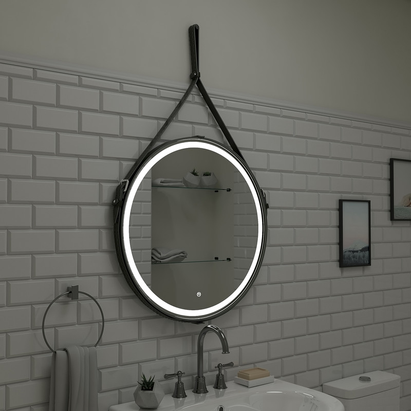 Зеркало Millenium Black D 650