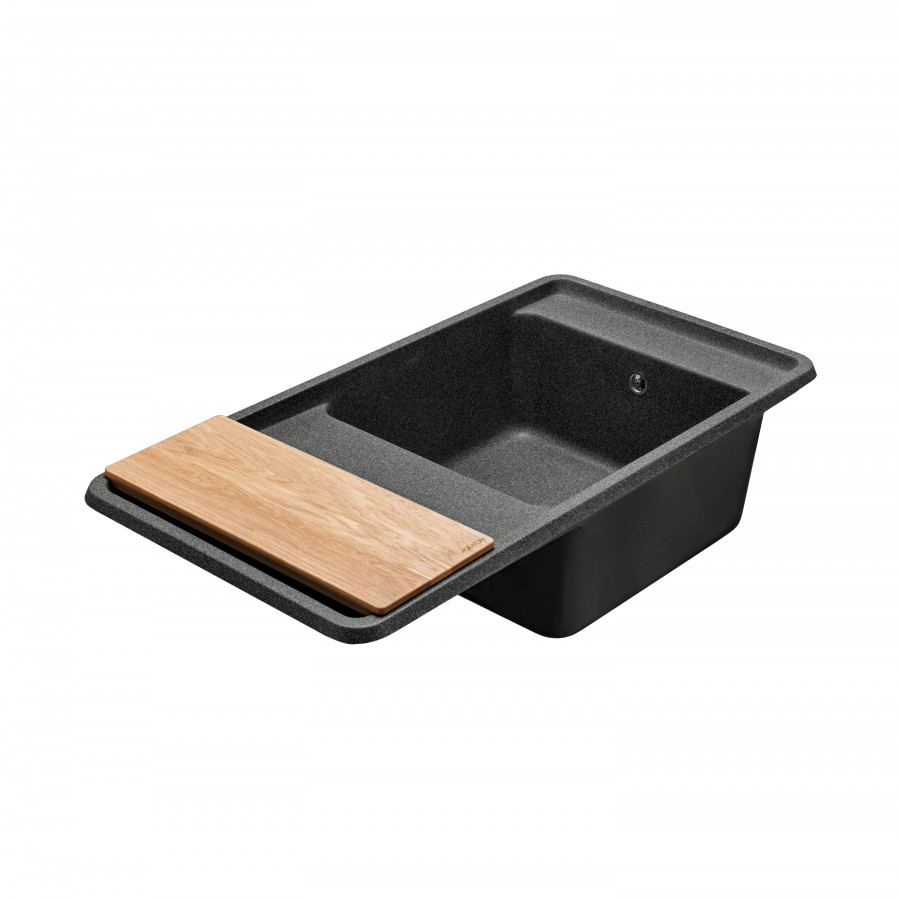 Мойка для кухни  Беллис 97 970x510x250 мм, прямоуг., графит