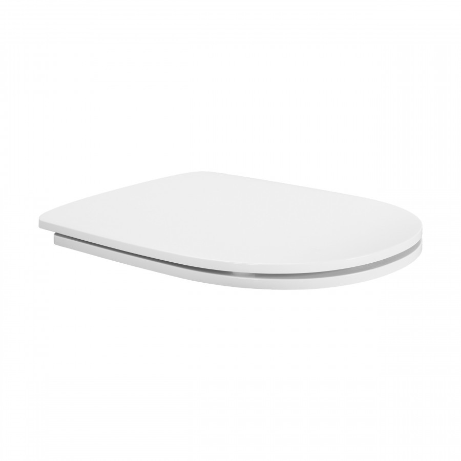 ЮНИОН Сиденье для унитаза тонкое (Softclose,clip up), САНТЕК