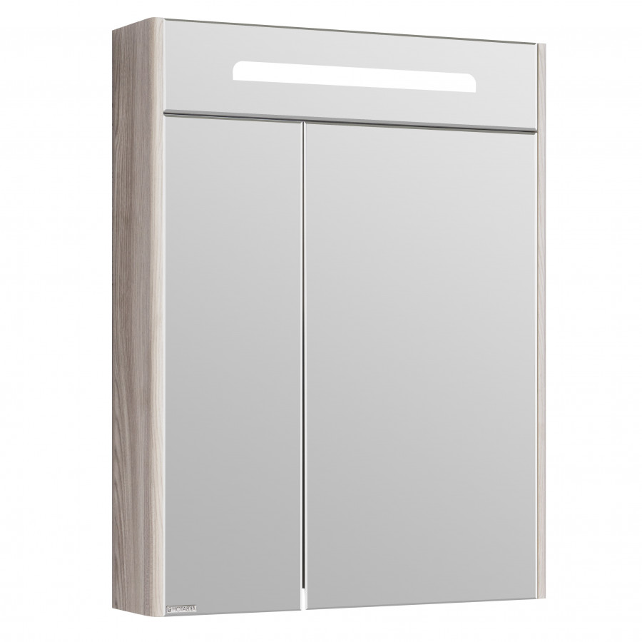 Зеркальный шкаф СИЛЬВА 60, дуб фьорд