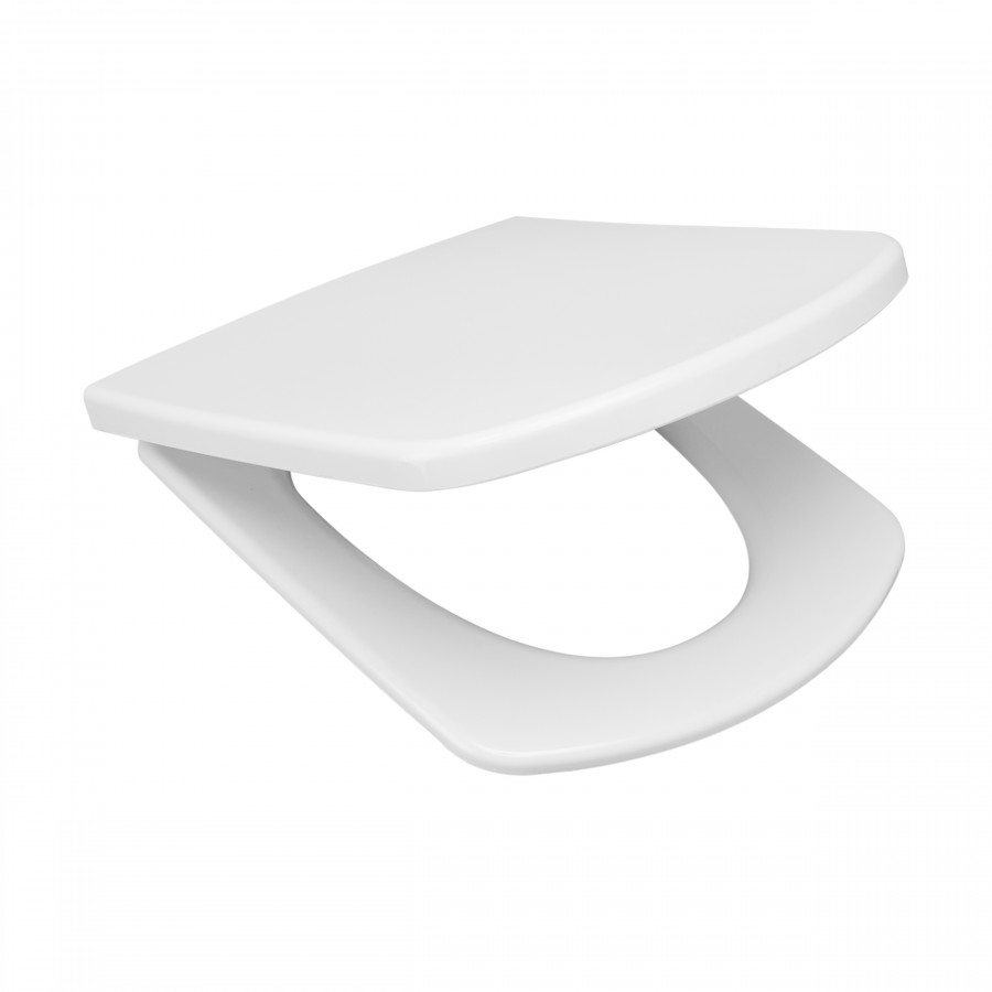 DAMA SENSO/Compacto Сиденье и крышка для унитаза, дюропласт., с механизмом мягкого закрыв. ROCA