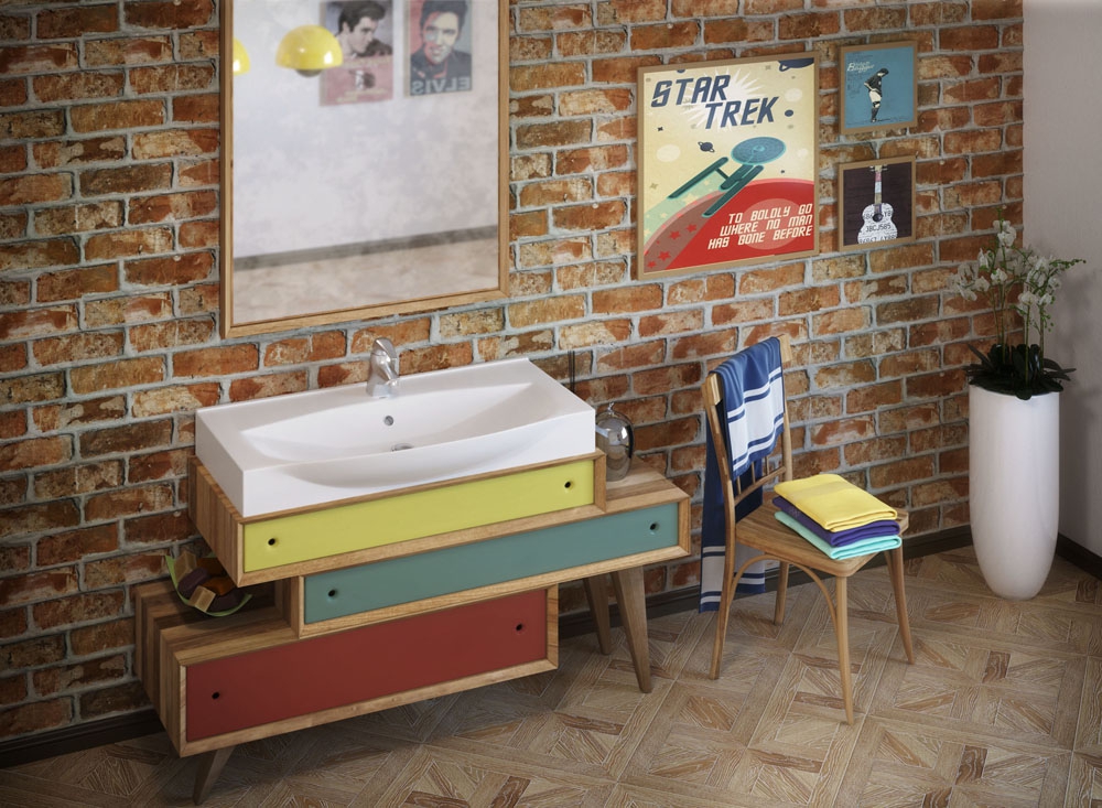 Раковина KIROVIT Элвис 850 мебельная белый (Вн Крв16) 4640021060780