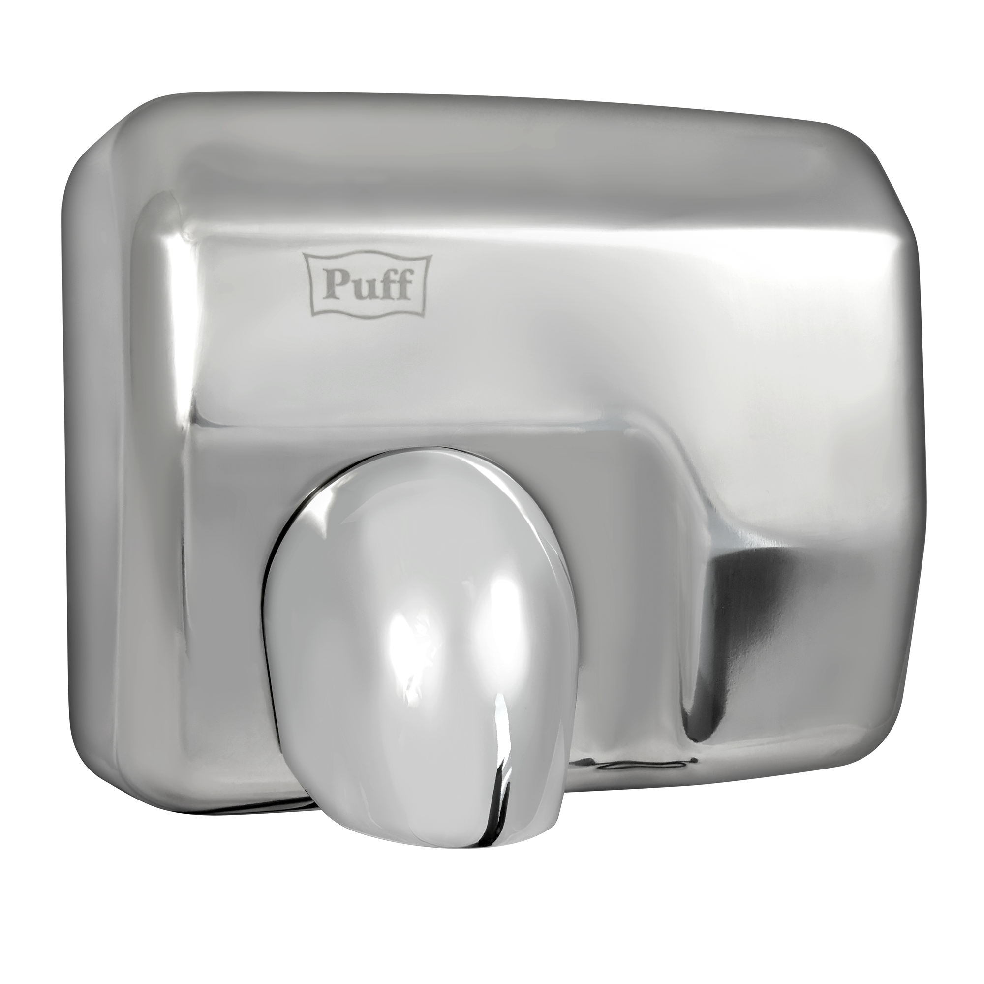 Электросушитель для рук PUFF-8843 высокоскоростной, антивандальный, хром 2,3 кВт (1401.301)