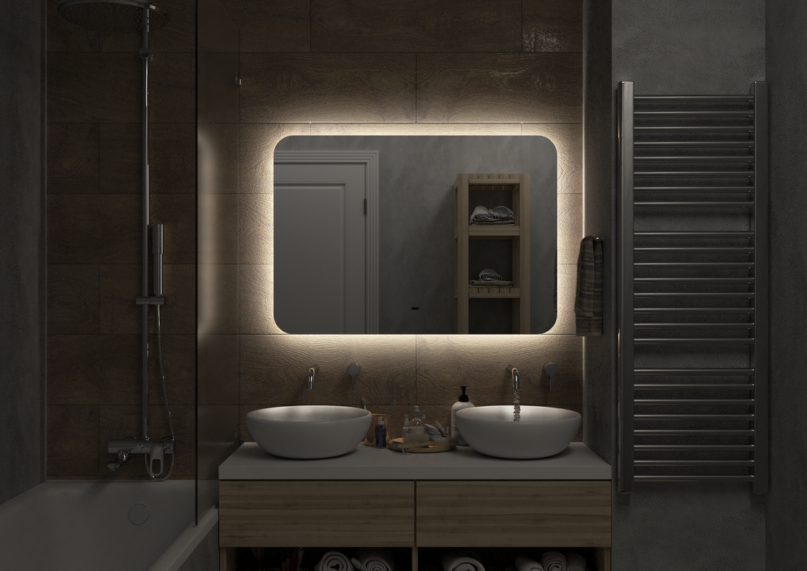 Зеркало Burzhe Led 1000х700 бесконтактный сенсор