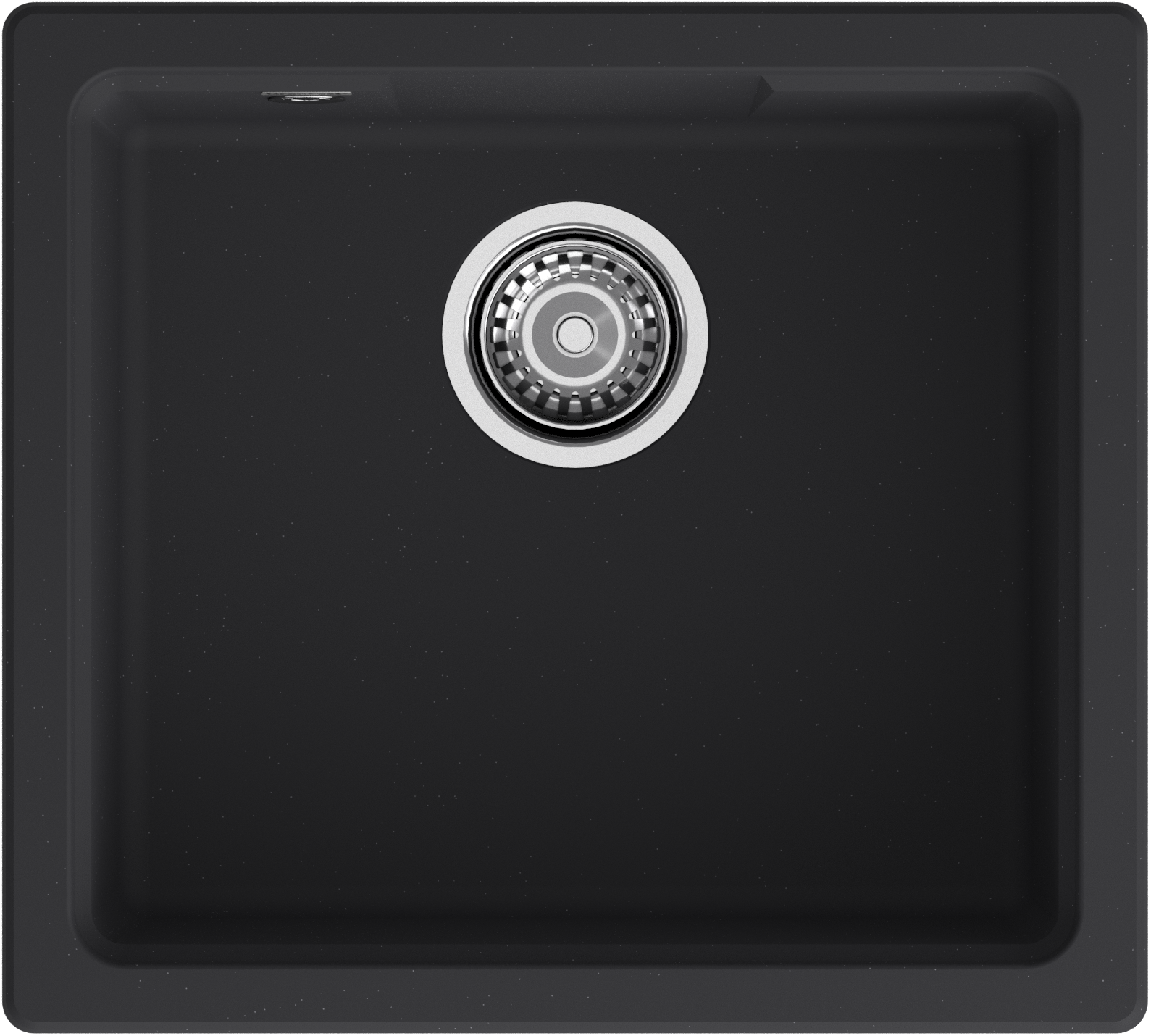 GRANFEST Мойка URBAN 4550  1-чаша 500 х 450 мм черный арт.GF-UR-