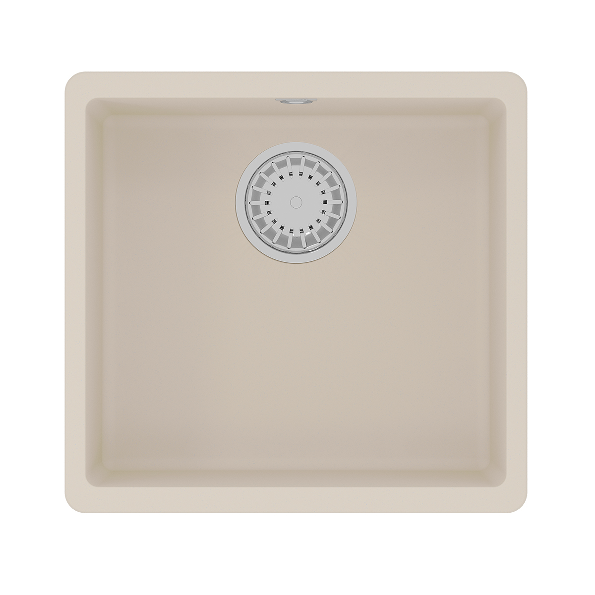 Кухонная мойка Lemark SINARA 440-U подстольного монтажа из кварцгранита, Шампань 