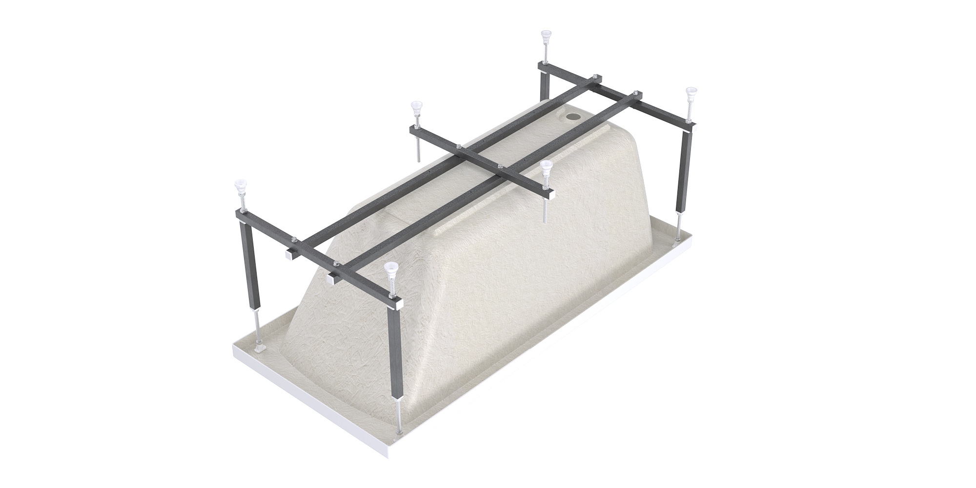 Каркас для ванны ALEX BAITLER KN166 для акриловых ванн 160х60