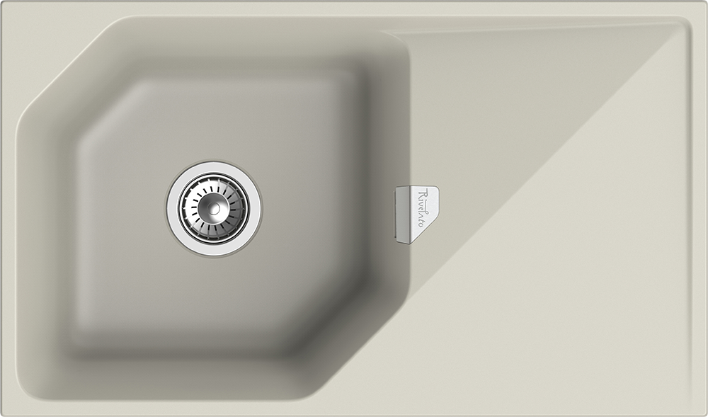 RIVELATO Мойка LOCUS 85  1-чаш 850*500 topazio арт.